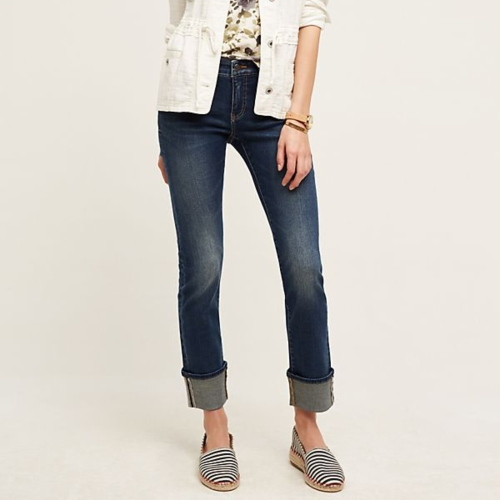 Pilcro & the Letterpress Parallel Selvage Jeans